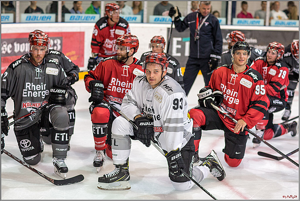 1. offizielles Training der Koelner Haie, 05.08.2018